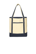 Port Authority® Large Cotton Canvas Tote. BG413