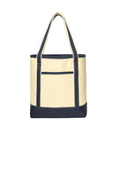 Port Authority® Large Cotton Canvas Tote. BG413