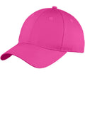 Port & Co™ Six-Panel Unstructured Twill Cap. C914