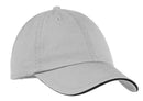 Port & Company®Washed Twill Sandwich Bill Cap.  CP79