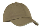 Port & Company®Washed Twill Sandwich Bill Cap.  CP79
