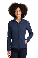 Eddie Bauer® Women's Shaded Crosshatch Soft Shell Jacket. EB533