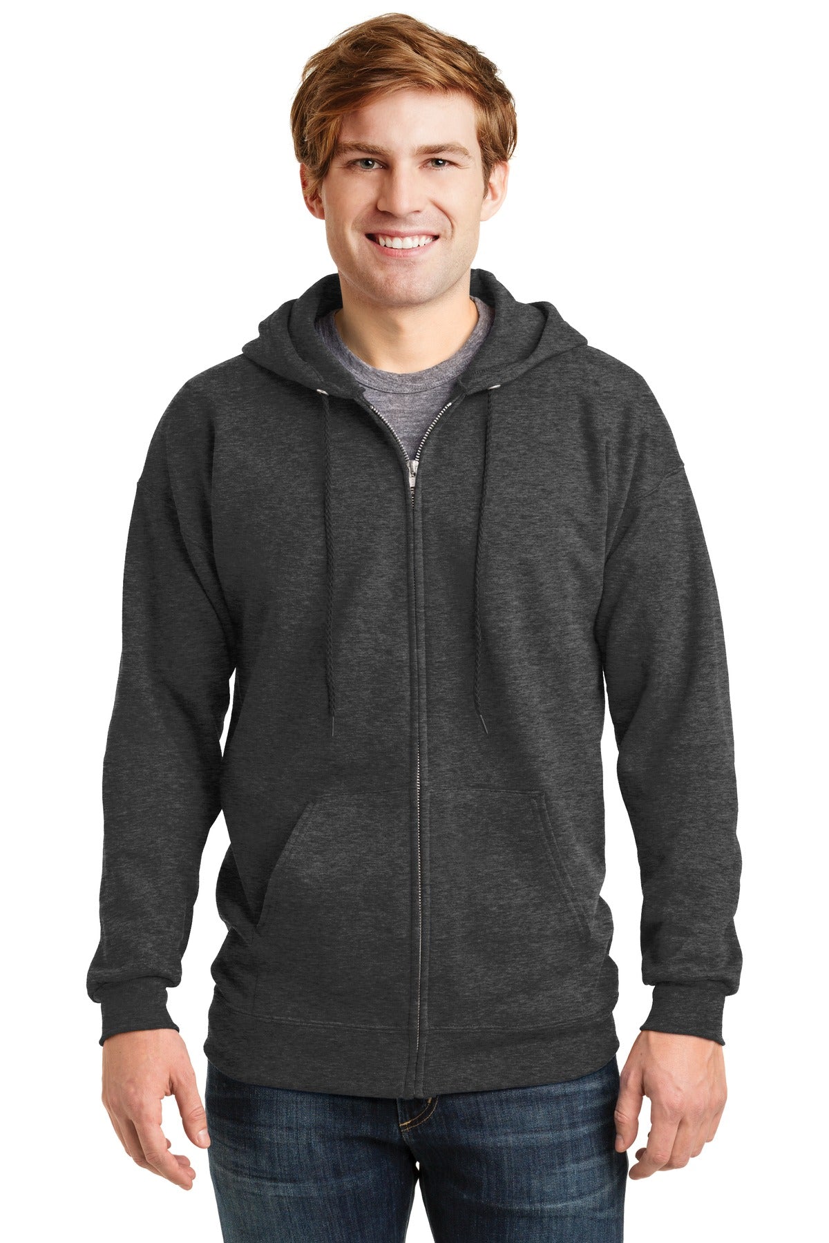 Hanes® Ultimate Cotton® - Full-Zip Hooded Sweatshirt. F283