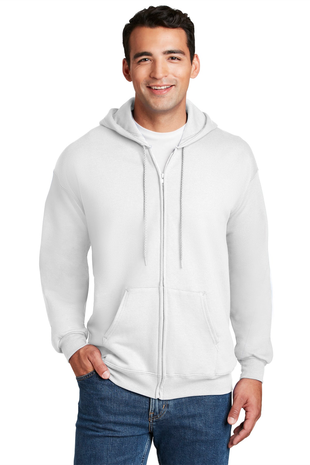 Hanes® Ultimate Cotton® - Full-Zip Hooded Sweatshirt. F283