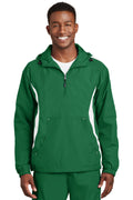 Sport-Tek® Colorblock Raglan Anorak. JST63