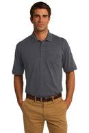 Port & Co™ Core Blend Jersey Knit Pocket Polo. KP55P