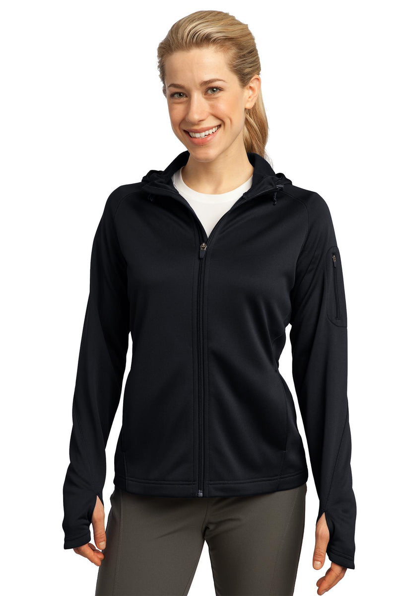 Sport-Tek® Women's Tech Fleece Full-Zip Hooded Jacket. L248