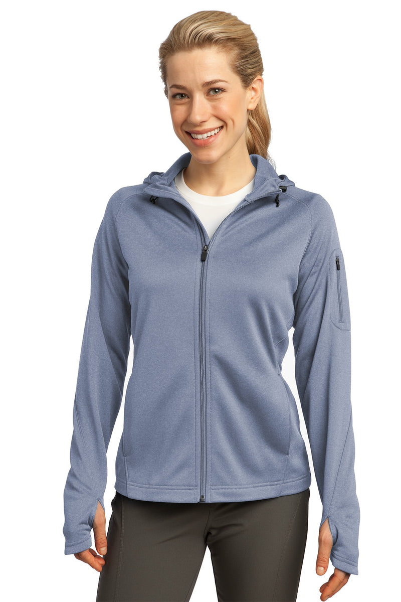 Sport-Tek® Women's Tech Fleece Full-Zip Hooded Jacket. L248