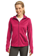Sport-Tek® Women's Tech Fleece Full-Zip Hooded Jacket. L248