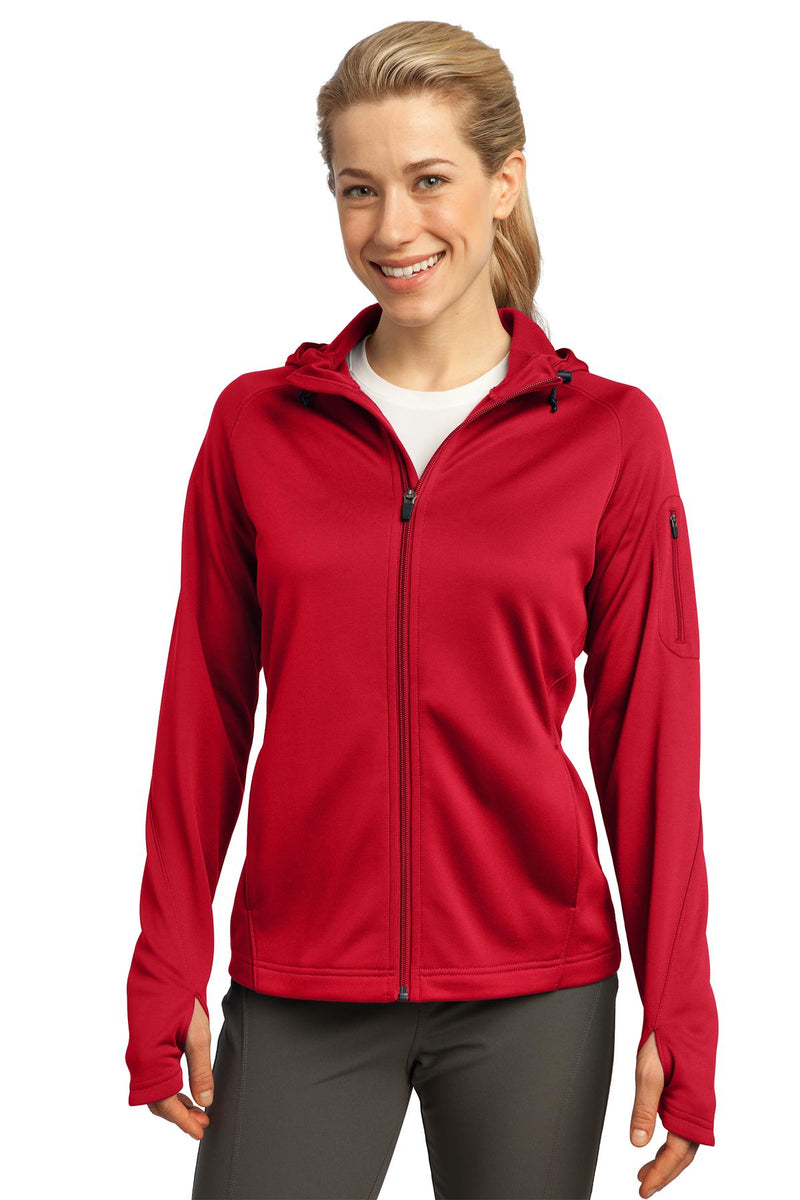 Sport-Tek® Women's Tech Fleece Full-Zip Hooded Jacket. L248
