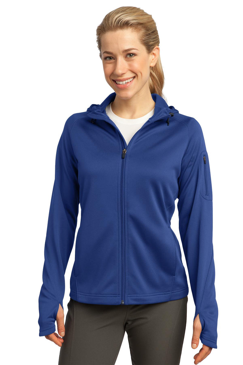 Sport-Tek® Women's Tech Fleece Full-Zip Hooded Jacket. L248