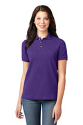 Port Authority® Women's Heavyweight Cotton Pique Polo.  L420