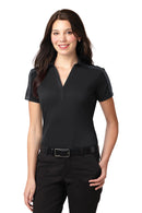 Port Authority® Women's Silk Touch™ Performance Colorblock Stripe Polo. L547
