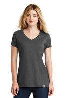 New Era ® Women's Heritage Blend V-Neck Tee. LNEA101