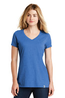 New Era ® Women's Heritage Blend V-Neck Tee. LNEA101