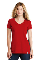 New Era ® Women's Heritage Blend V-Neck Tee. LNEA101