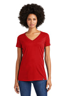 New Era ® Women's Heritage Blend V-Neck Tee. LNEA101