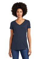 New Era ® Women's Heritage Blend V-Neck Tee. LNEA101