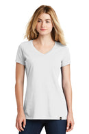 New Era ® Women's Heritage Blend V-Neck Tee. LNEA101