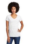 New Era ® Women's Heritage Blend V-Neck Tee. LNEA101