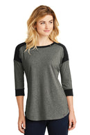 New Era ® Women's Heritage Blend 3/4-Sleeve Baseball Raglan Tee. LNEA104