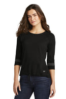 New Era ® Women's Tri-Blend 3/4-Sleeve Tee LNEA136