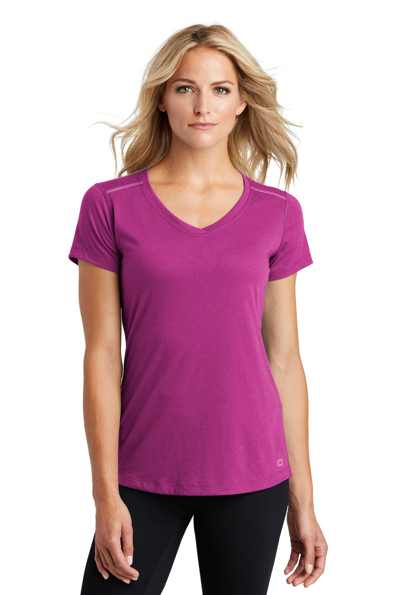 OGIO ® Ladies Peak V-Neck Tee. LOE337