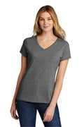 Port & Co™ Women's Tri-Blend V-Neck Tee. LPC330V