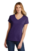 Port & Co™ Women's Tri-Blend V-Neck Tee. LPC330V
