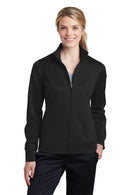 Sport-Tek® Women's Sport-Wick® Fleece Full-Zip Jacket.  LST241