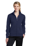 Sport-Tek® Women's Sport-Wick® Fleece Full-Zip Jacket.  LST241
