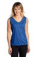 Sport-Tek® Women's Sleeveless PosiCharge® Competitor™ V-Neck Tee. LST352