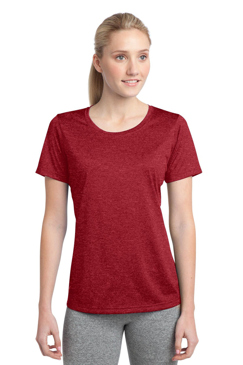 Sport-Tek® Women's Heather Contender™ Scoop Neck Tee. LST360