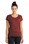 Sport-Tek® Ladies PosiCharge® Electric Heather Sporty Tee. LST390