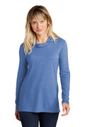 Sport-Tek® Women's PosiCharge ® Tri-Blend Wicking Long Sleeve Hoodie LST406