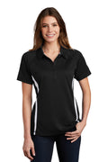 Sport-Tek® Women's PosiCharge® Micro-Mesh Colorblock Polo. LST685