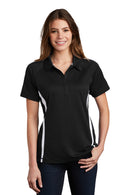 Sport-Tek® Women's PosiCharge® Micro-Mesh Colorblock Polo. LST685
