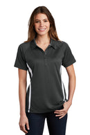 Sport-Tek® Women's PosiCharge® Micro-Mesh Colorblock Polo. LST685