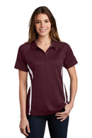 Sport-Tek® Women's PosiCharge® Micro-Mesh Colorblock Polo. LST685