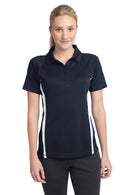 Sport-Tek® Women's PosiCharge® Micro-Mesh Colorblock Polo. LST685