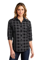 Port Authority® Women's Everyday Plaid Shirt. LW670