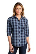 Port Authority® Women's Everyday Plaid Shirt. LW670