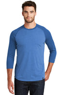 New Era ® Heritage Blend 3/4-Sleeve Baseball Raglan Tee. NEA104