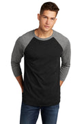 Next Level Apparel®   Adult Tri-Blend 3/4-Sleeve Raglan Tee. NL6051